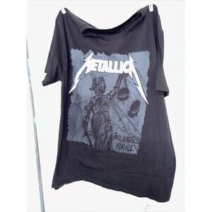 Justice for  All Metallica T-Shirt Black